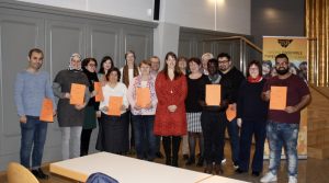 Remise de certificats cour de langue luxembourgeoise